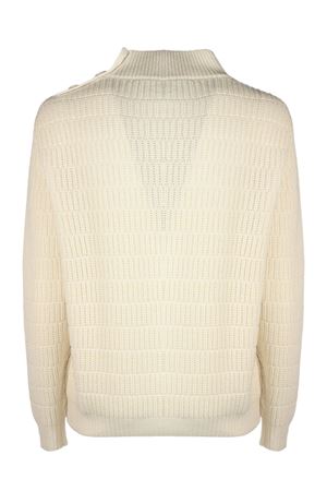 Cream virgin wool sweater PT TORINO | TL4SLP080ICH44MGP0010